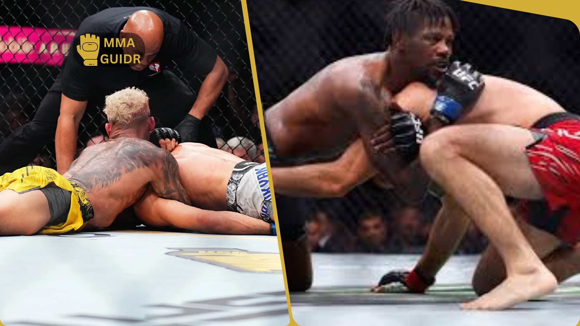 Discover why the D'Arce choke is the ultimate weapon for long-limbed MMA fighters. We break down the mechanics, history, and masters like Ferguson & Holland.