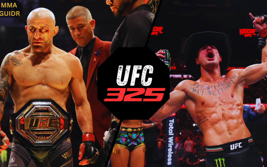 UFC 325 Preview: Volkanovski vs. Lopes 2 – Main Event Breakdown & Fight Card