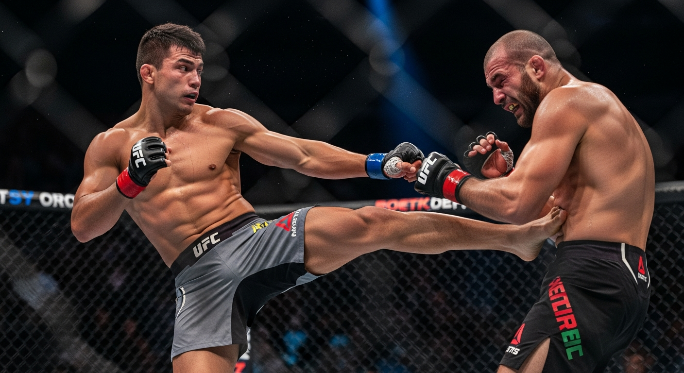 Discover how the calf kick revolutionized MMA. Learn the anatomy, history, and technique behind the sport's most devastating low strike.